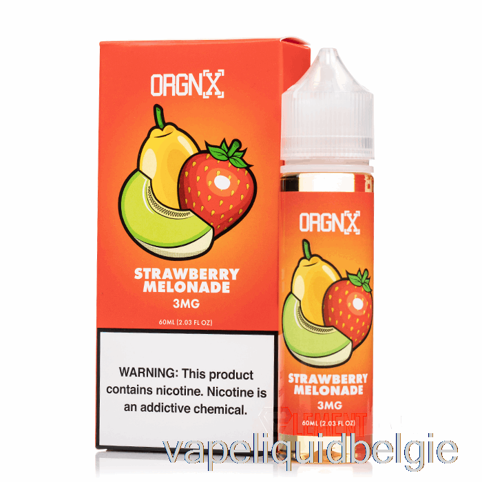 Vape Smaken Aardbeimeloenade - Orgnx E-liquid - 60ml 0mg